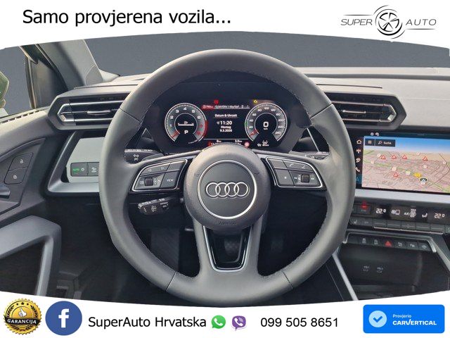 Audi A3 Limuzina 35 TFSI (150 KS) S tronic S line LED+GR SJED+ACC
