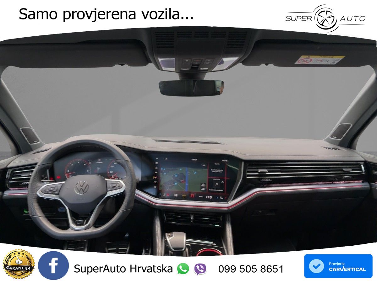 Volkswagen Touareg 3.0 V6 TDI (286 KS) 4MOTION Tiptronic R-Line ZRAČNI+ACC+GR SJED+KAM+PANO
