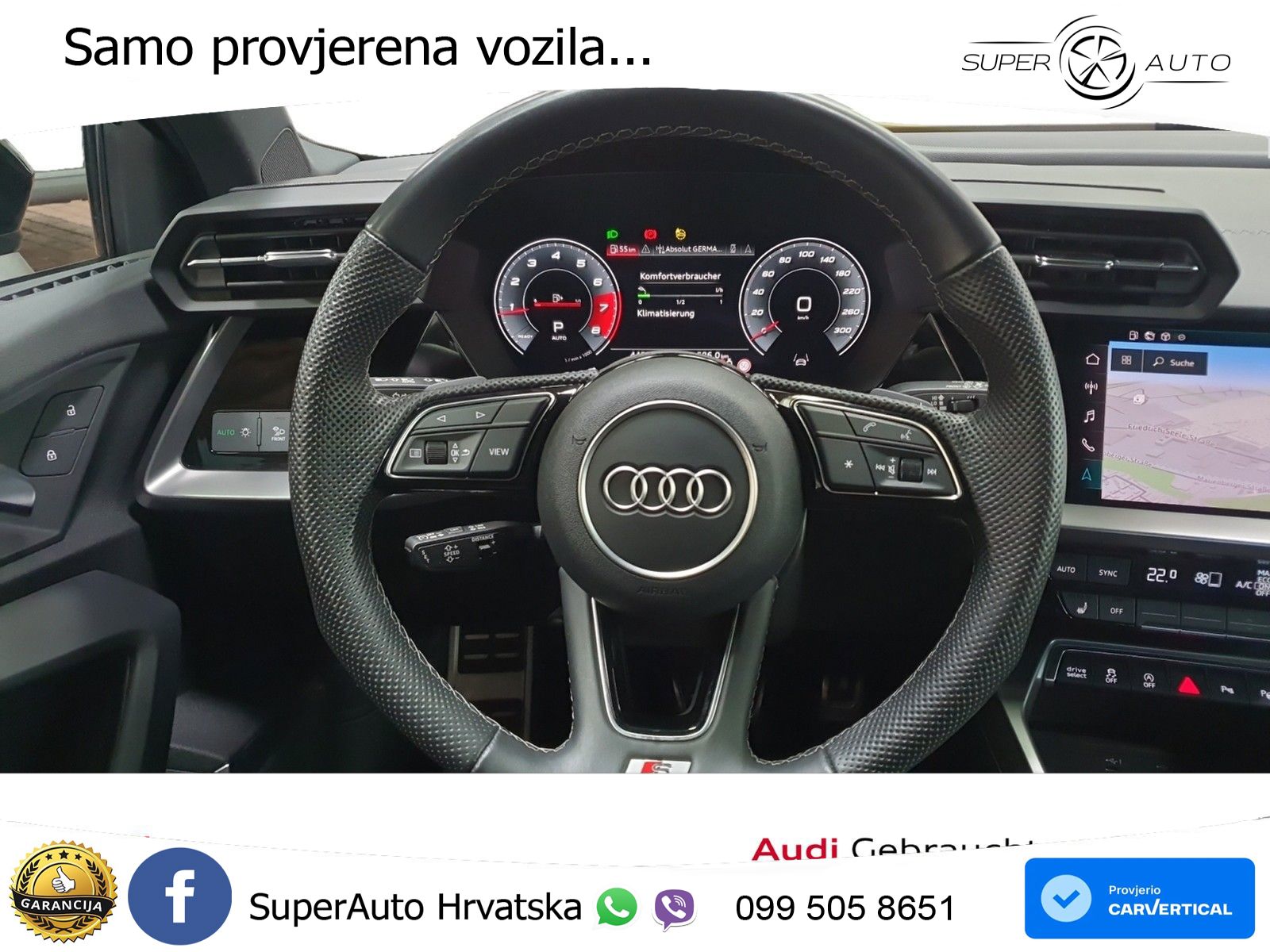 Audi S3 2.0 TFSI (310 KS) quattro S tronic LED+GR SJED+ACC