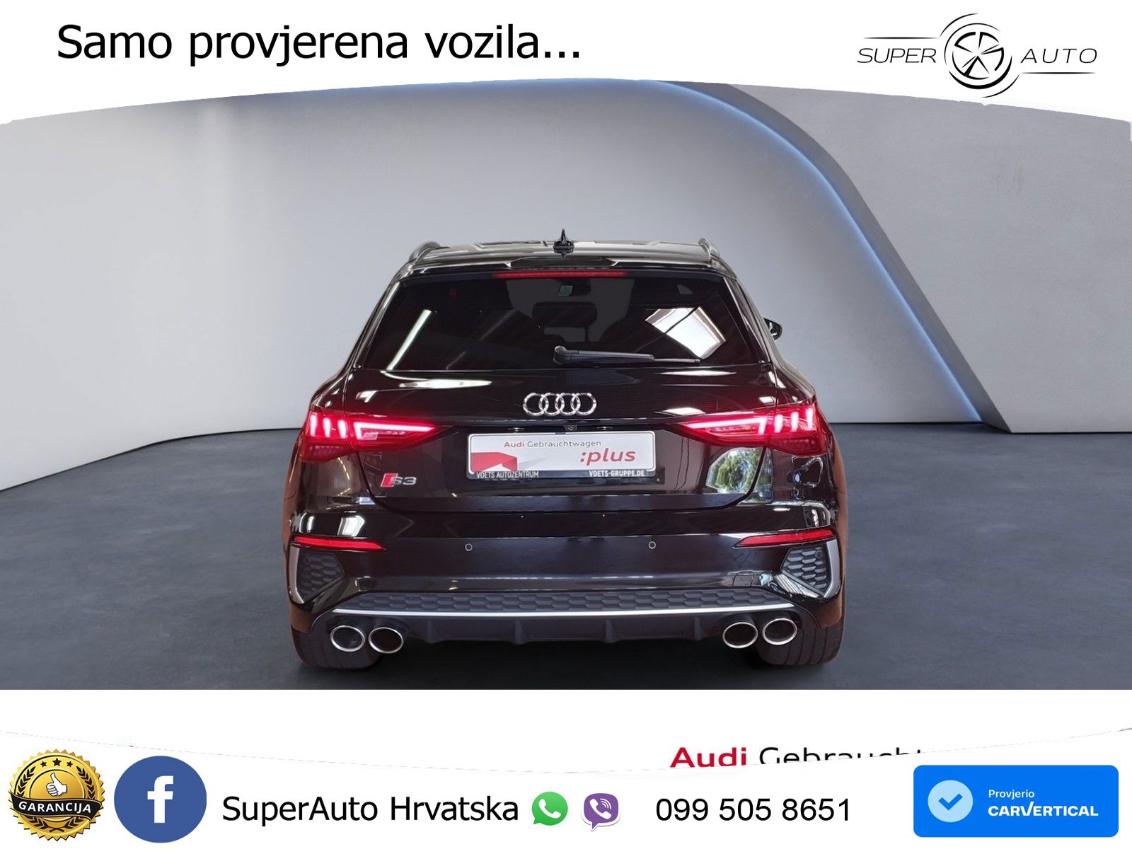 Audi S3 2.0 TFSI (310 KS) quattro S tronic LED+GR SJED+ACC