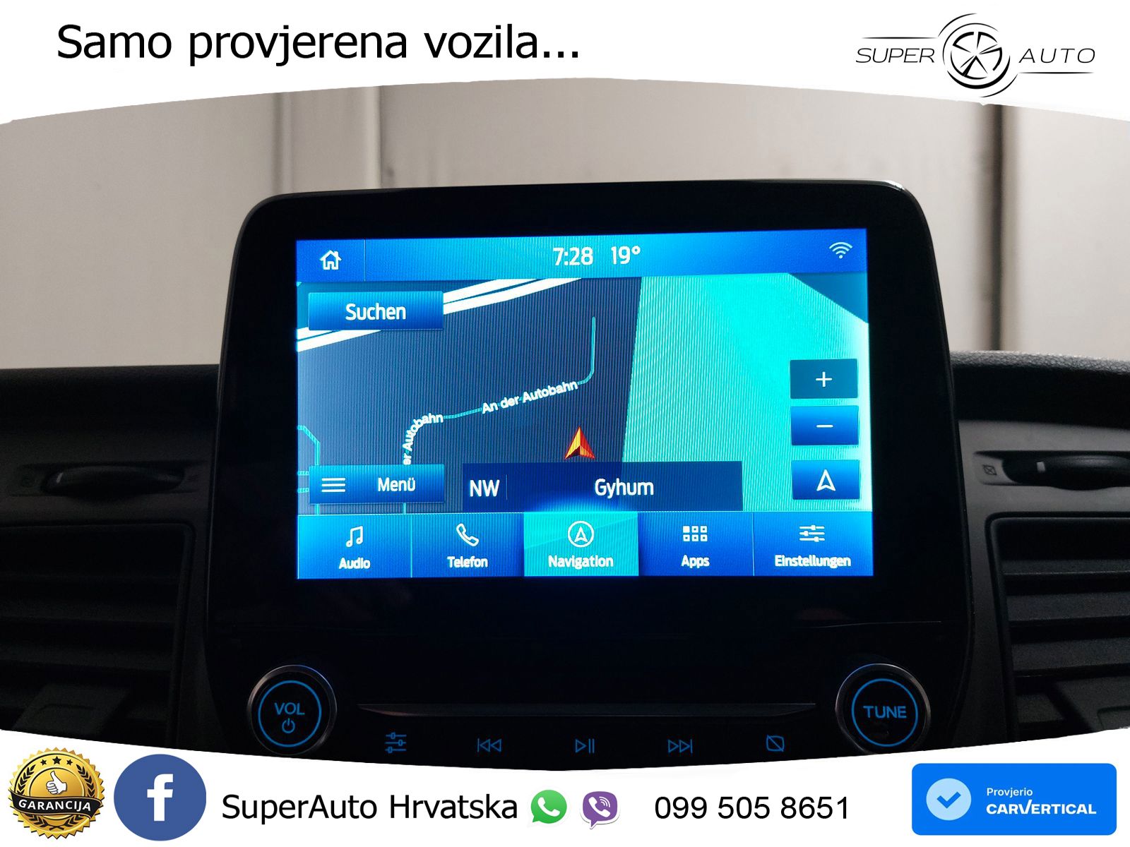 Ford Transit Custom 340 L1H1 Trend 3-Sitzer Navi SHZ 131 KS