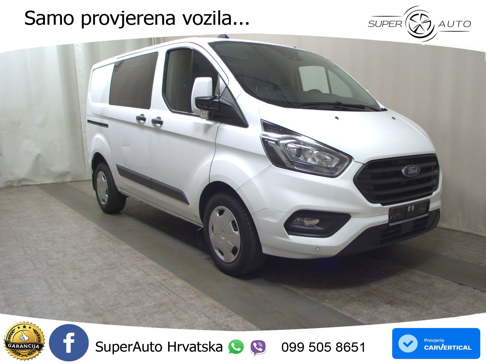 Ford Transit Custom 340 L1H1 Trend 3-Sitzer Navi SHZ 131 KS