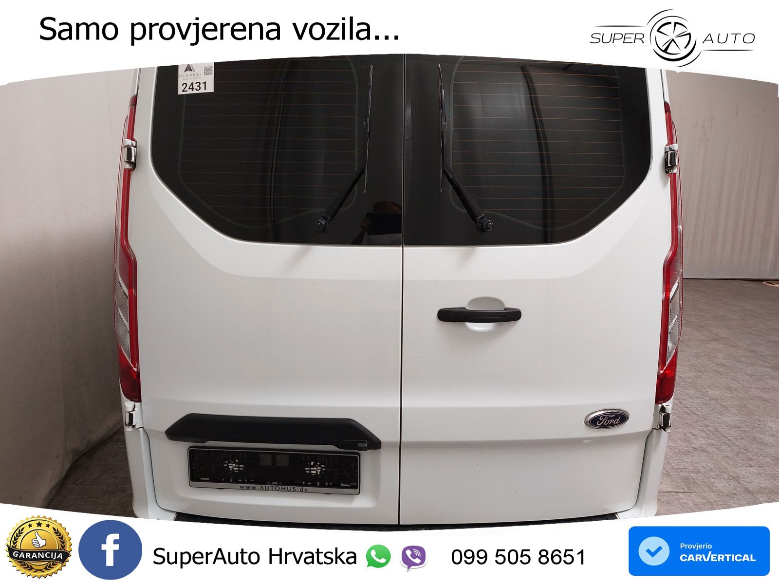 Ford Transit Custom 340 L1H1 Trend 3-Sitzer Navi SHZ 131 KS