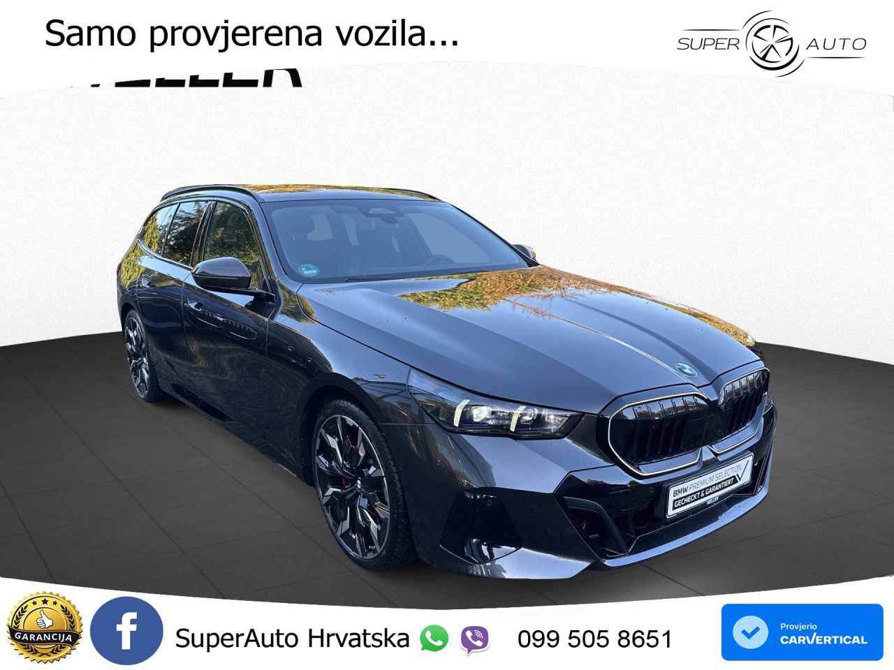BMW 520d Touring (197 KS) xDrive Steptronic M Sport ACC+HEAD+4xGR SJED+360+PANO