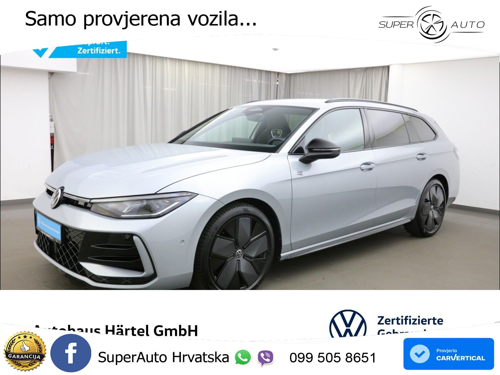 Volkswagen Passat Variant 2.0 TDI (193 KS) 4MOTION DSG R-Line LED+GR SJED+ACC
