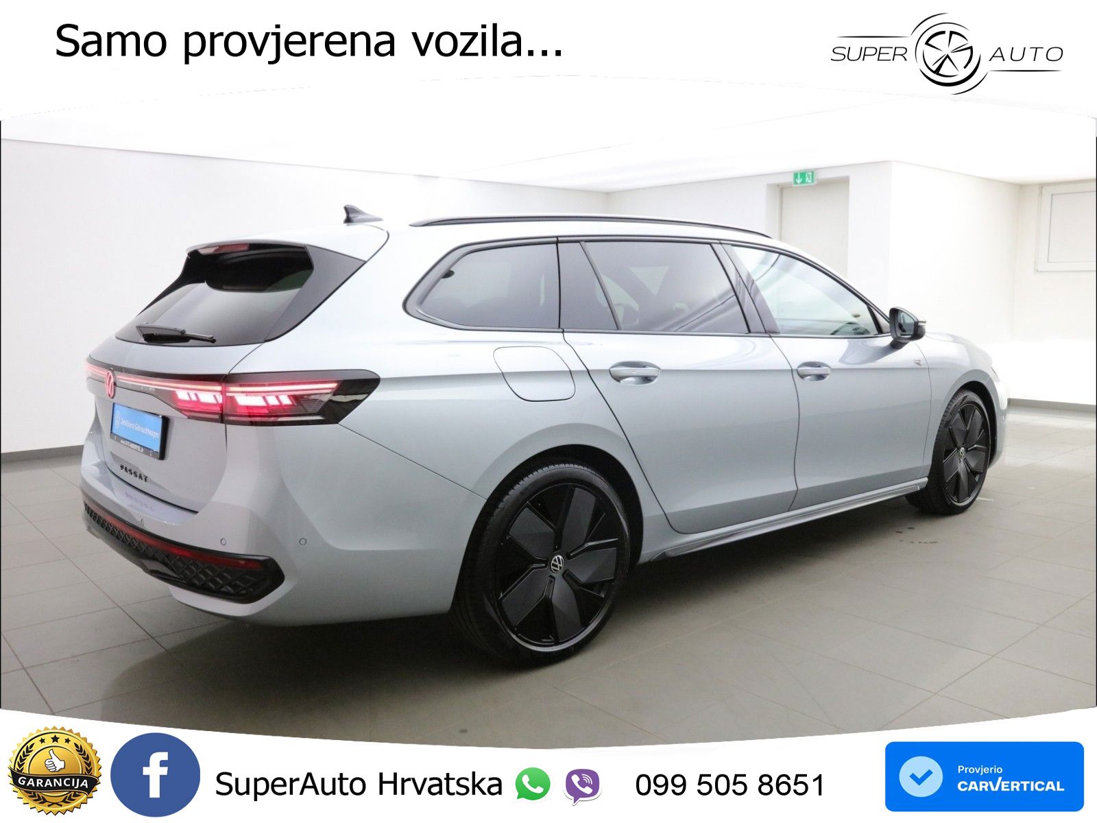 Volkswagen Passat Variant 2.0 TDI (193 KS) 4MOTION DSG R-Line LED+GR SJED+ACC