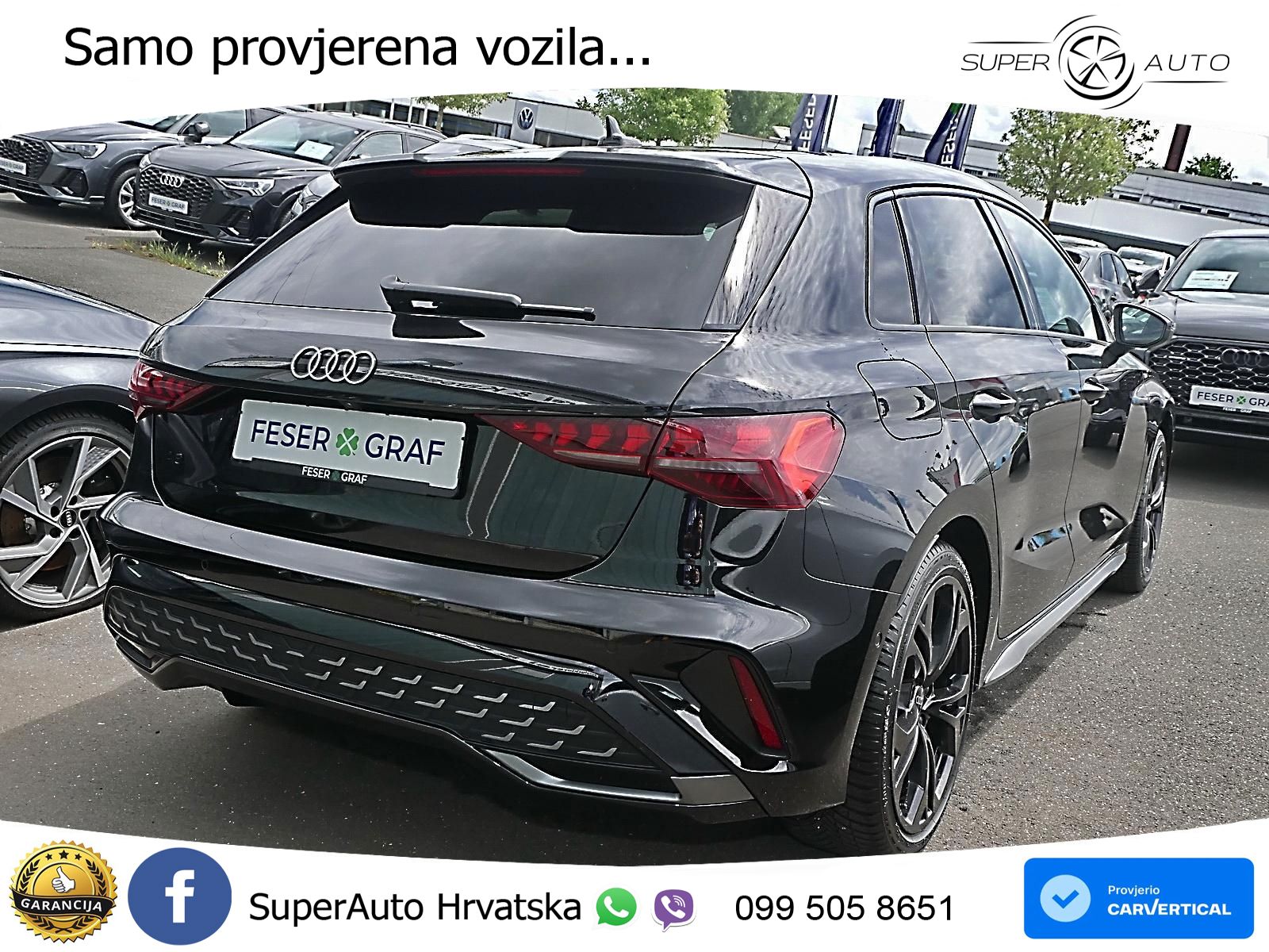 Audi A3 35 TFSI (150 KS) S tronic 2x S line LED+GR SJED+ACC