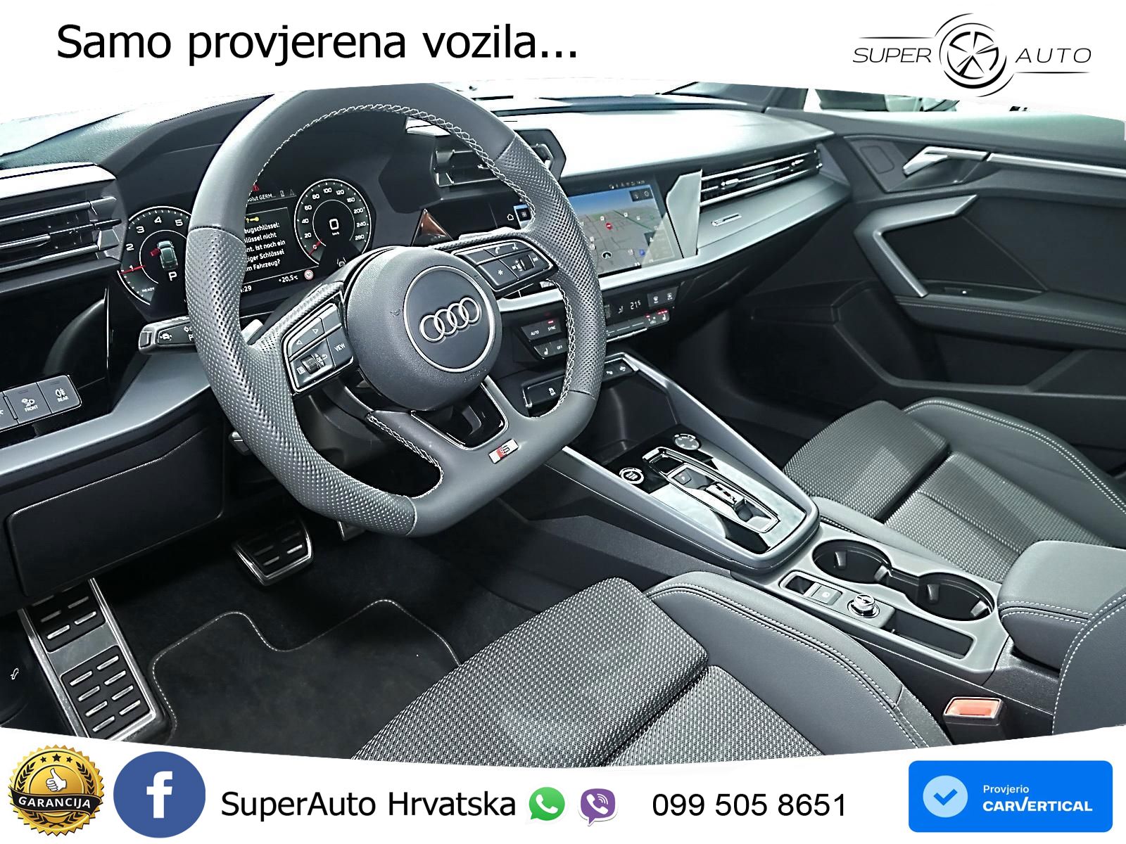 Audi A3 35 TFSI (150 KS) S tronic 2x S line LED+GR SJED+ACC