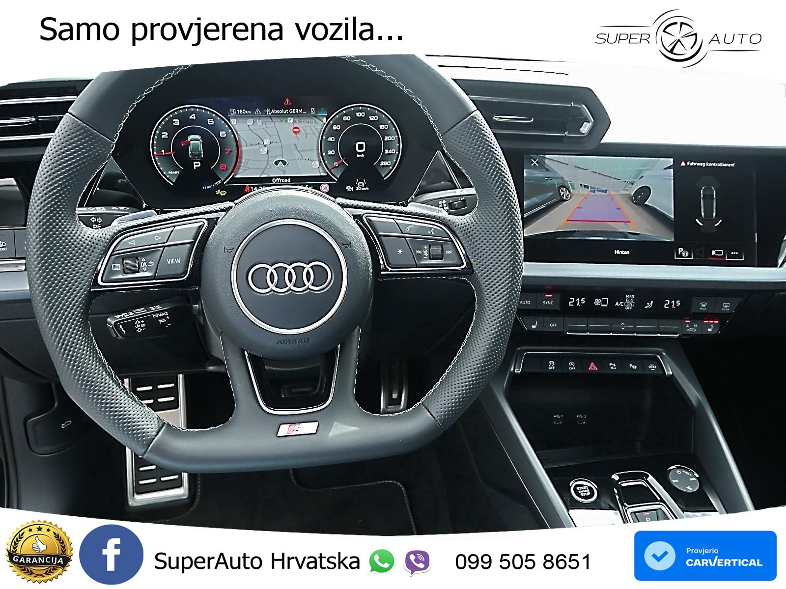Audi A3 35 TFSI (150 KS) S tronic 2x S line LED+GR SJED+ACC