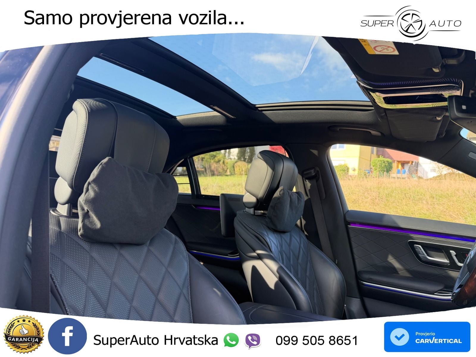 Mercedes S 450d (367 KS) EQ Boost 4MATIC 9G-TRONIC AMG ZRAČNI+ACC+GR SJED+KAM+PANO