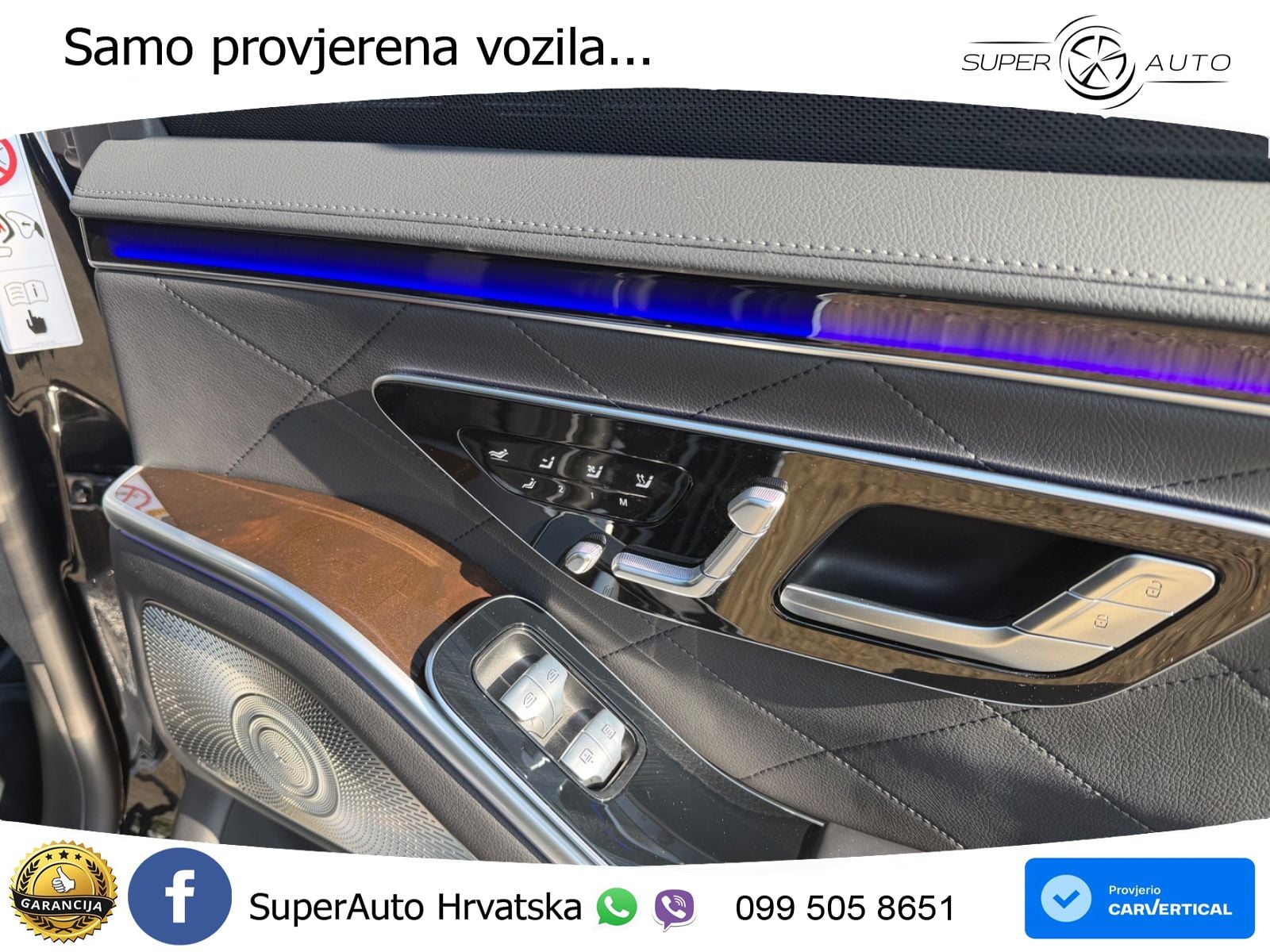 Mercedes S 450d (367 KS) EQ Boost 4MATIC 9G-TRONIC AMG ZRAČNI+ACC+GR SJED+KAM+PANO