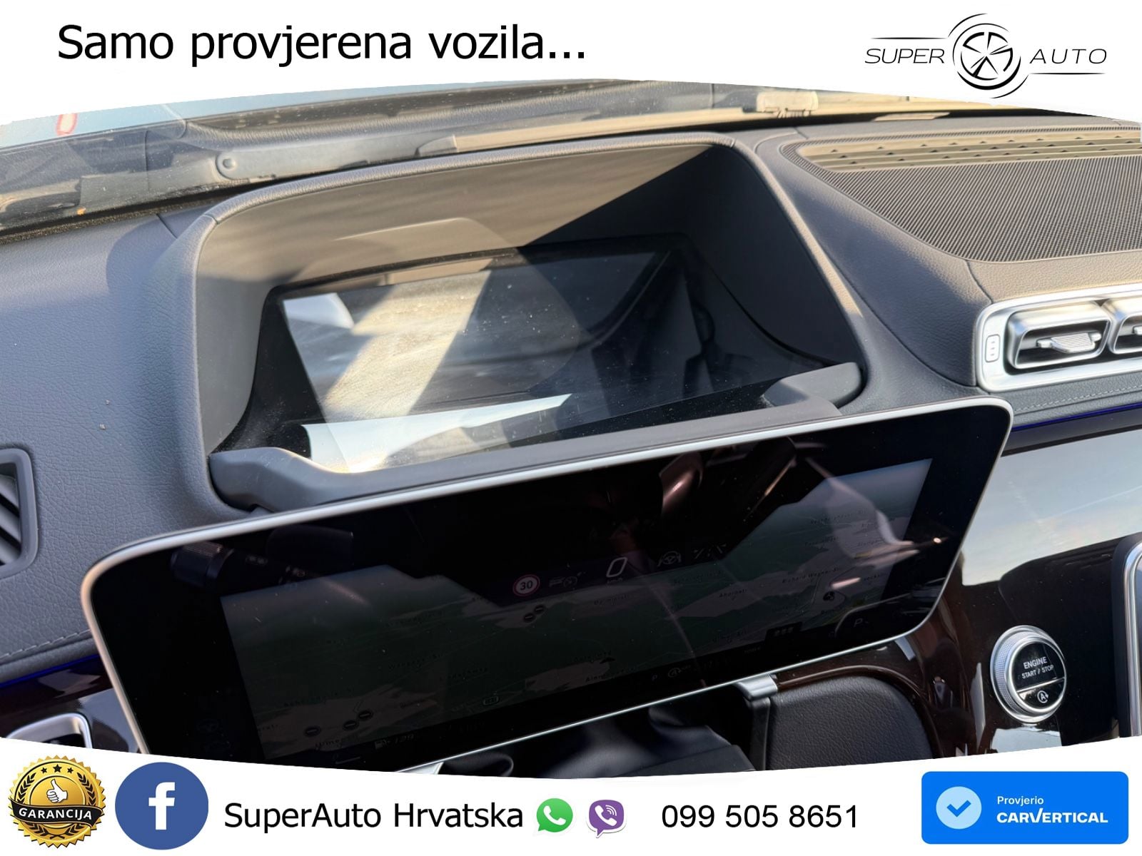 Mercedes S 450d (367 KS) EQ Boost 4MATIC 9G-TRONIC AMG ZRAČNI+ACC+GR SJED+KAM+PANO