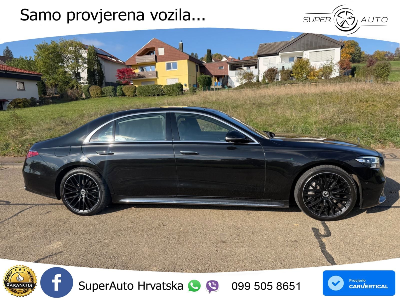 Mercedes S 450d (367 KS) EQ Boost 4MATIC 9G-TRONIC AMG ZRAČNI+ACC+GR SJED+KAM+PANO