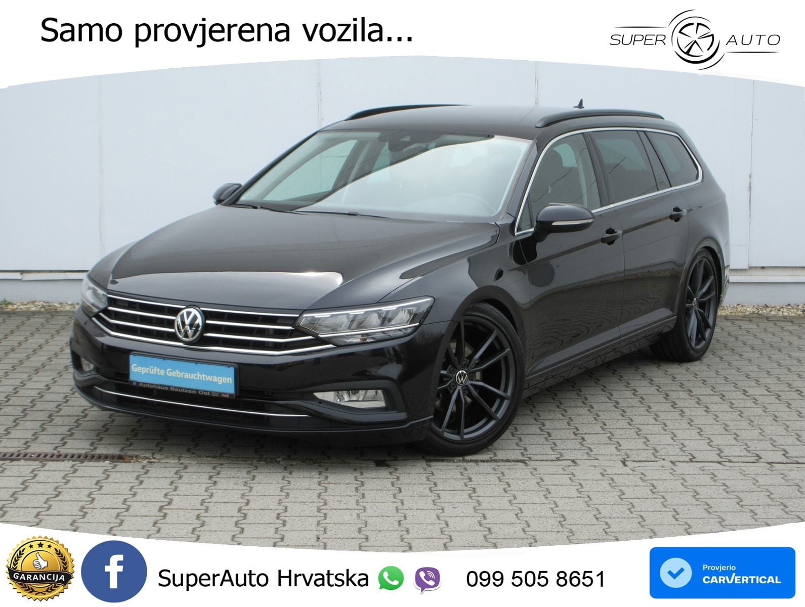 Volkswagen Passat Variant 2.0 TDI (190 KS) DSG LED+GR SJED+ACC