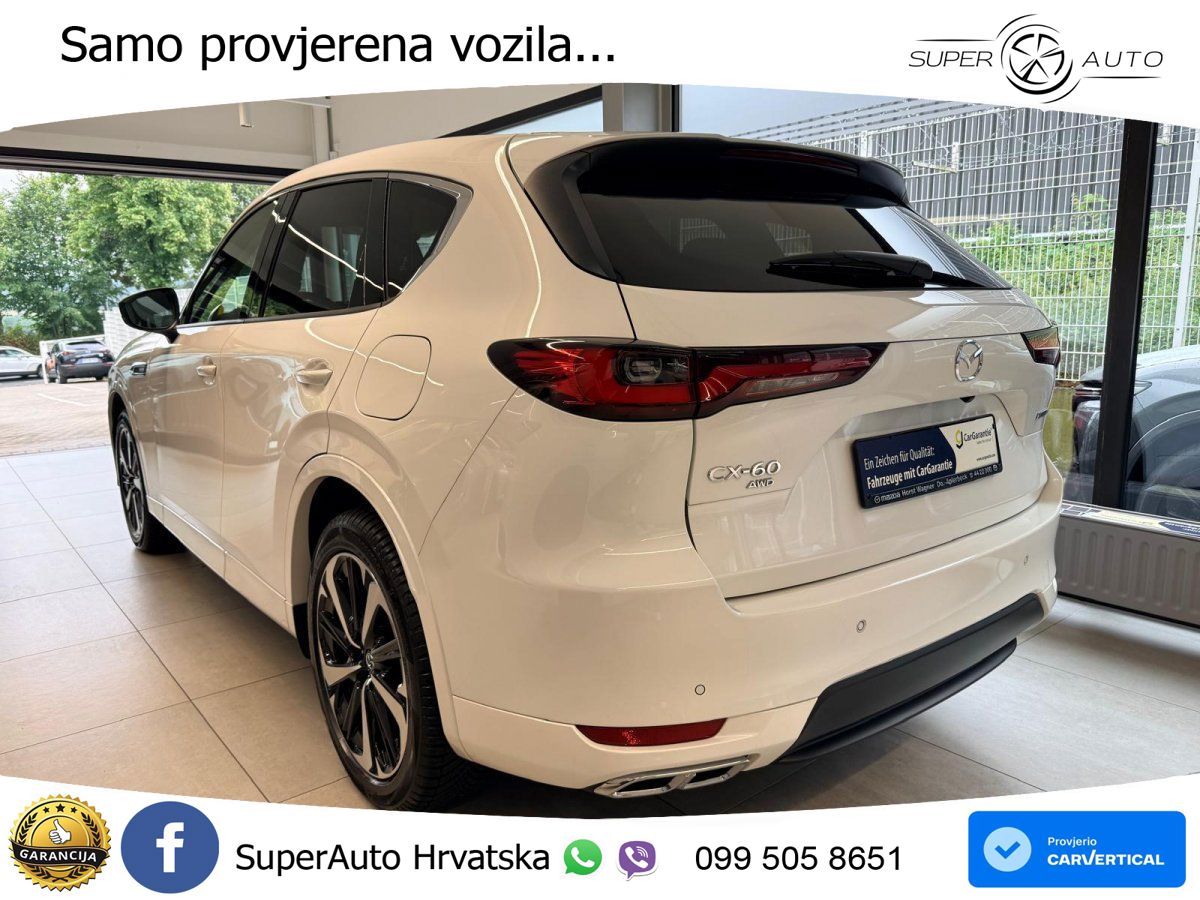 Mazda CX-60 2.5 e-Skyactiv (328 KS) AWD Automatic LED+GR SJED+ACC