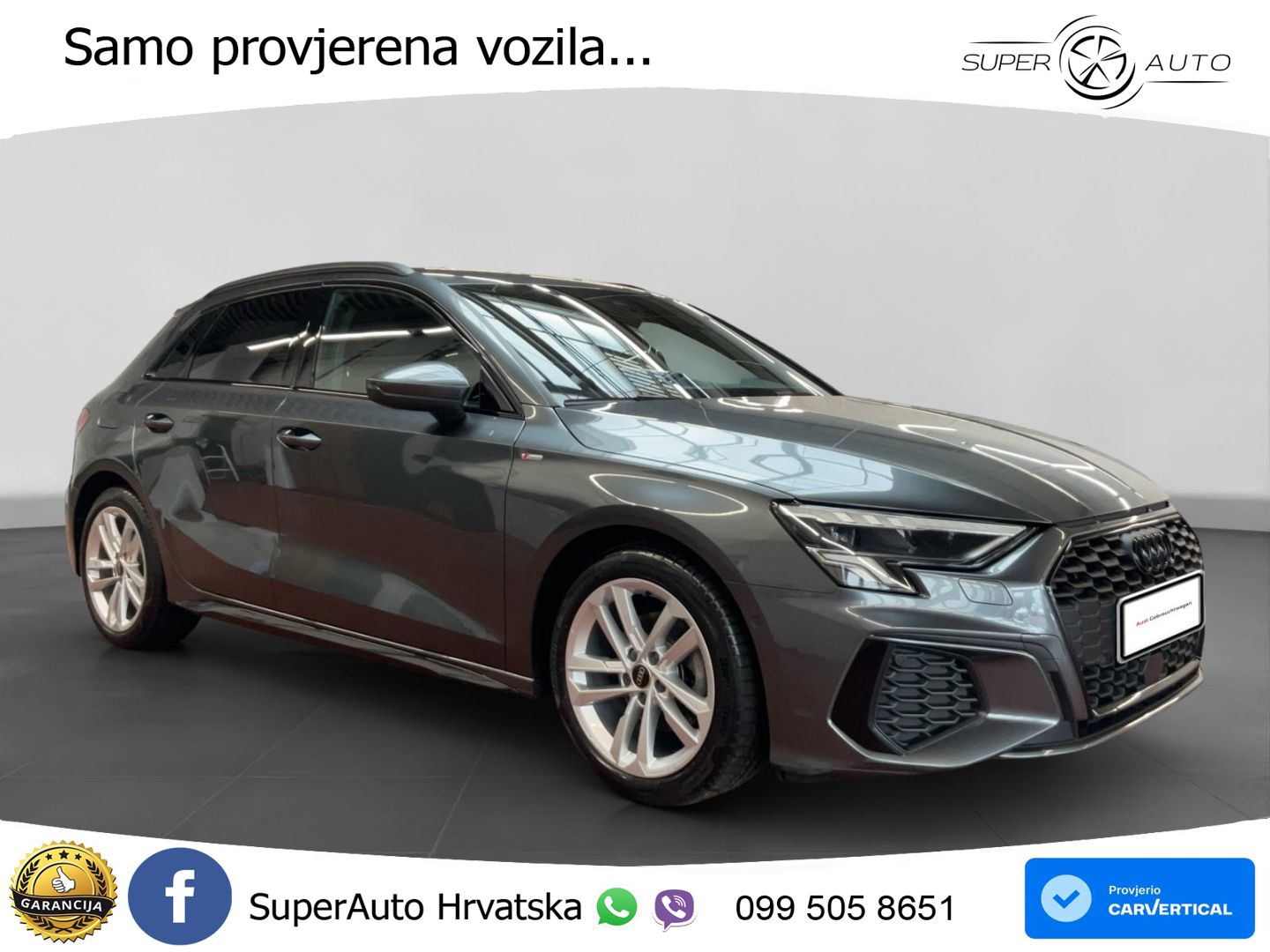 Audi A3 35 TFSI (150 KS) S tronic S line LED+GR SJED+ACC