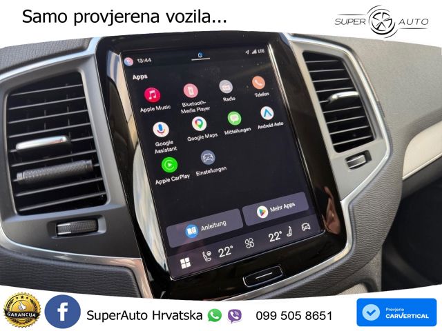 Volvo XC90 Recharge 2.0 T8 AWD Geartronic LED+GR SJED+ACC