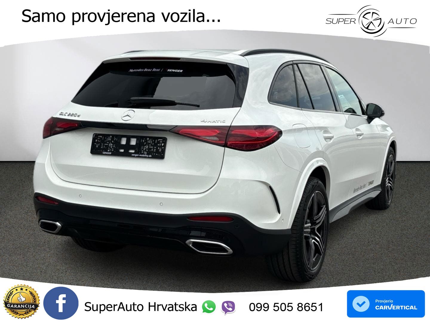 Mercedes GLC 220d (197 KS) 4MATIC 9G-TRONIC AMG LED+GR SJED+ACC