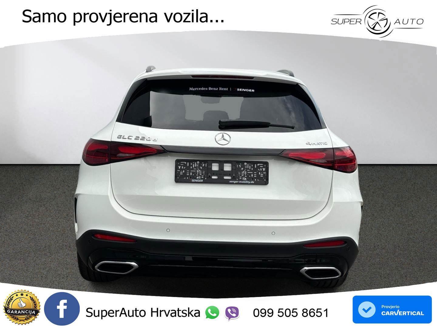 Mercedes GLC 220d (197 KS) 4MATIC 9G-TRONIC AMG LED+GR SJED+ACC