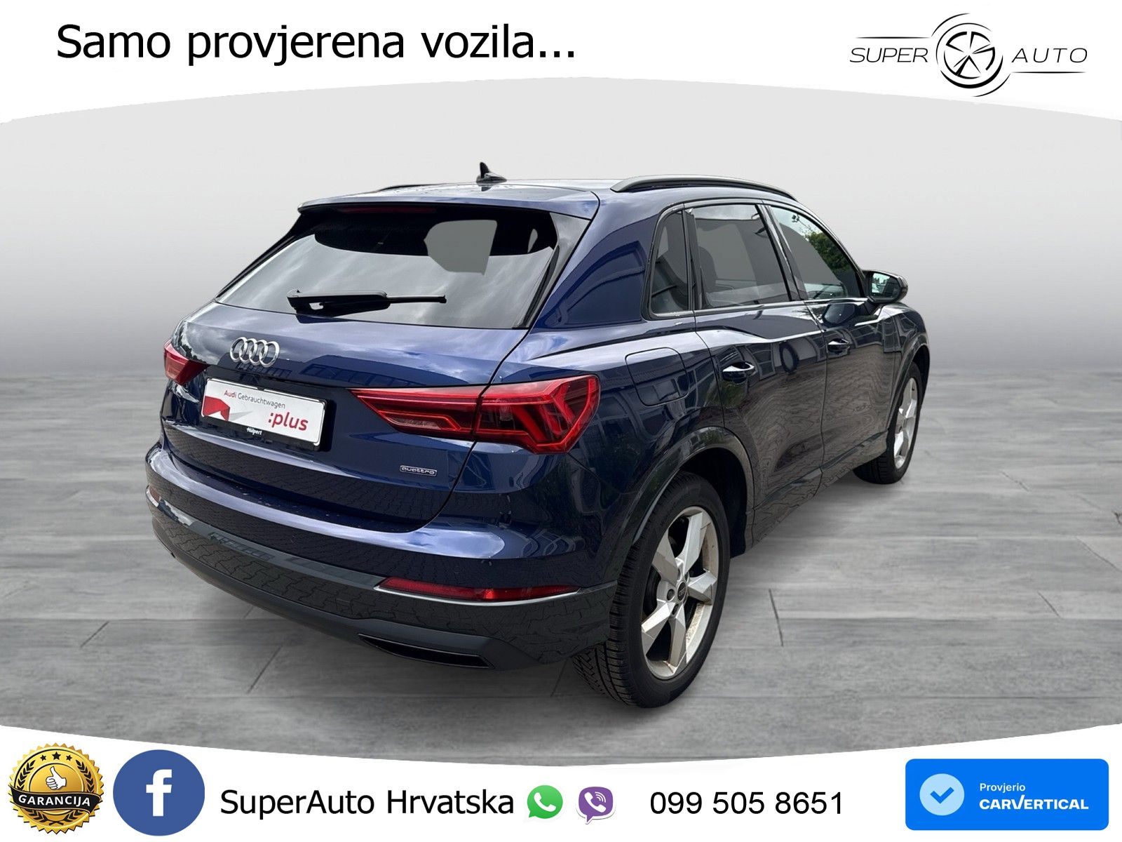 Audi Q3 45 TFSI (245 KS) quattro S tronic advanced LED+GR SJED+ACC