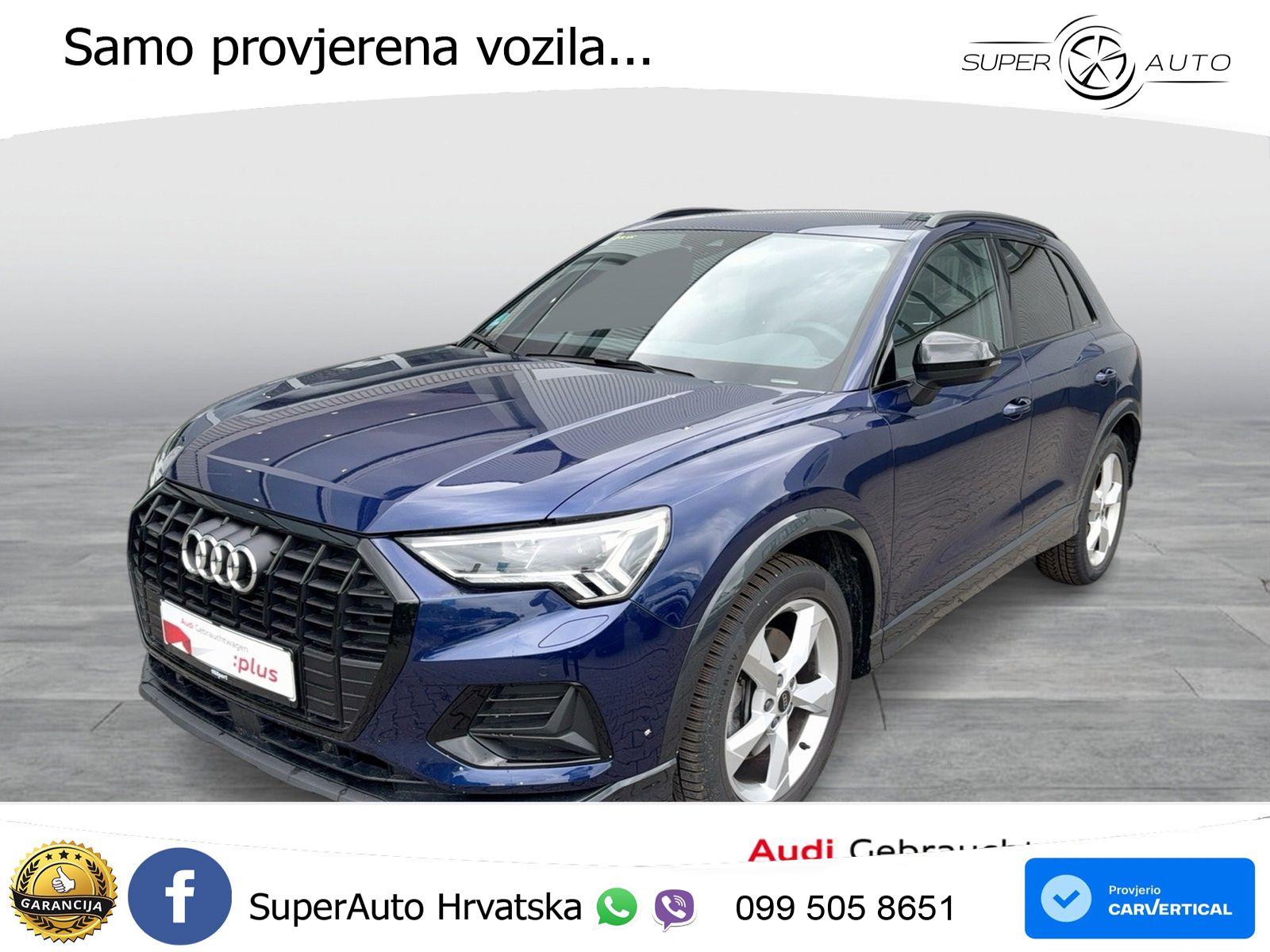 Audi Q3 45 TFSI (245 KS) quattro S tronic advanced LED+GR SJED+ACC