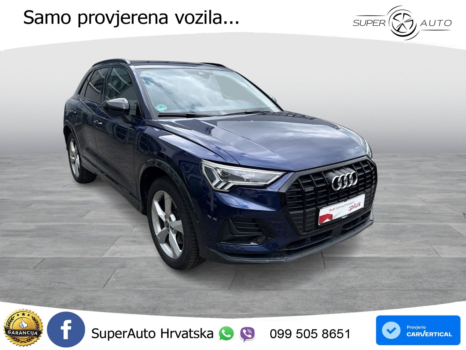 Audi Q3 45 TFSI (245 KS) quattro S tronic advanced LED+GR SJED+ACC