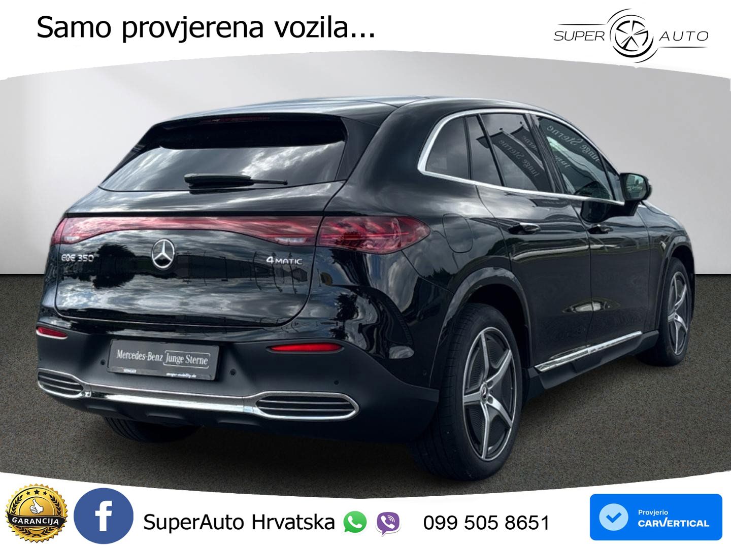 Mercedes EQE SUV 350 100 kWh (320 KS) 4MATIC AMG LED+GR SJED+ACC