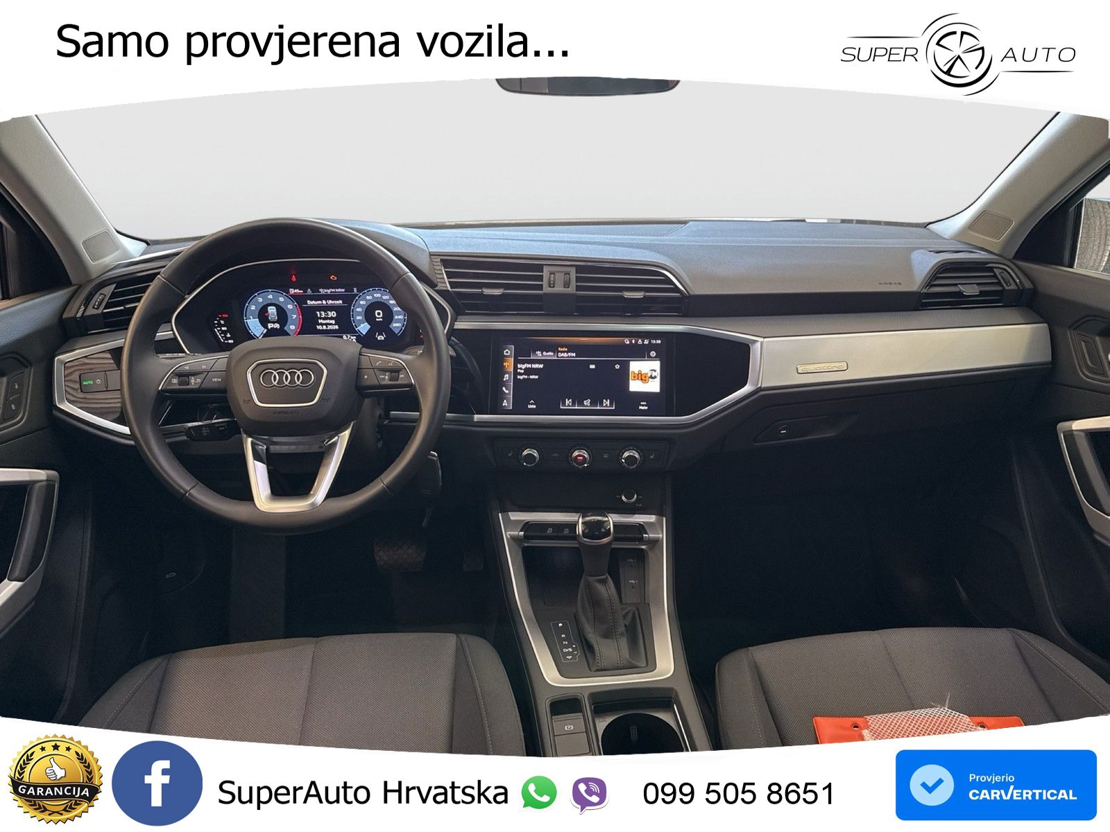 Audi Q3 40 TFSI (190 KS) quattro S tronic advanced LED+GR SJED+ACC