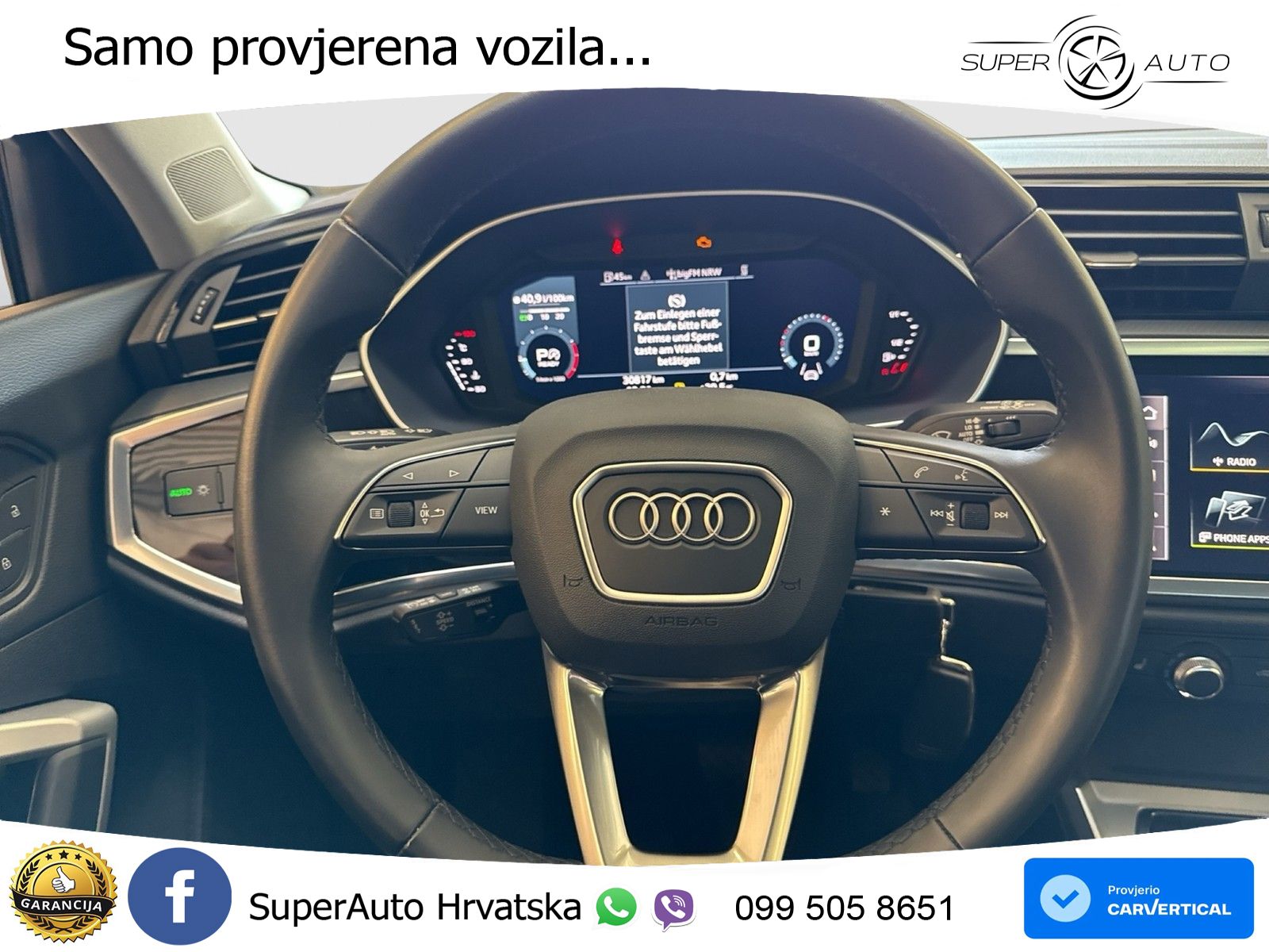 Audi Q3 40 TFSI (190 KS) quattro S tronic advanced LED+GR SJED+ACC