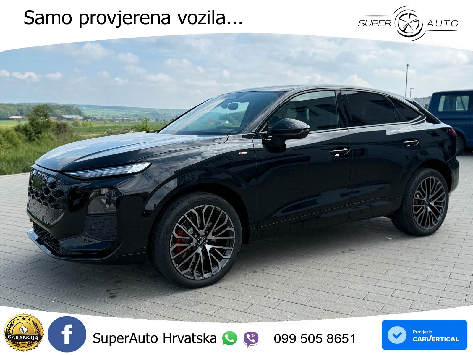 Audi Q3 III Sportback 2.0 TFSI (265 KS) quattro S tronic S line LED+GR SJED+ACC