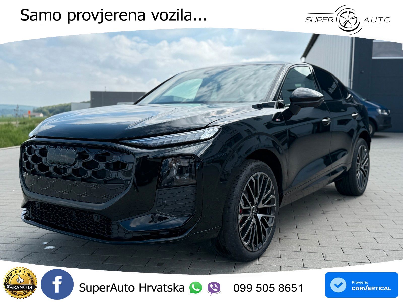 Audi Q3 III Sportback 2.0 TFSI (265 KS) quattro S tronic S line LED+GR SJED+ACC