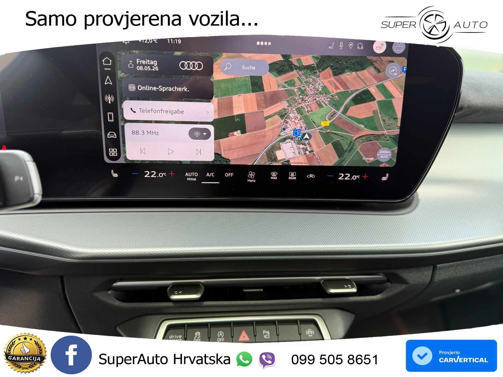 Audi Q3 III Sportback 2.0 TFSI (265 KS) quattro S tronic S line LED+GR SJED+ACC