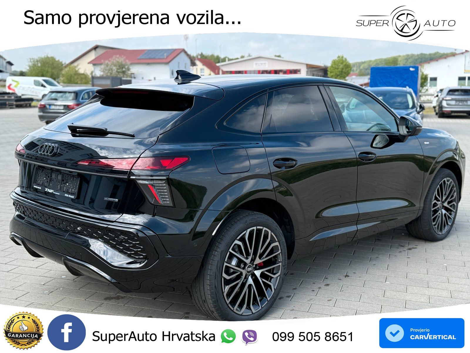 Audi Q3 III Sportback 2.0 TFSI (265 KS) quattro S tronic S line LED+GR SJED+ACC