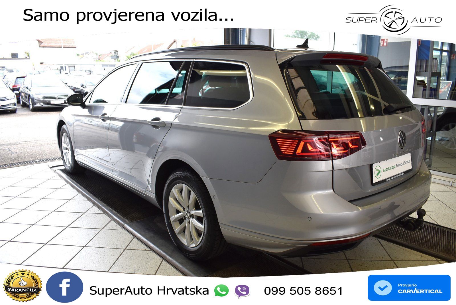 Volkswagen Passat Variant 2.0 TDI (150 KS) DSG Business MATRIX+GR SJED+KAM