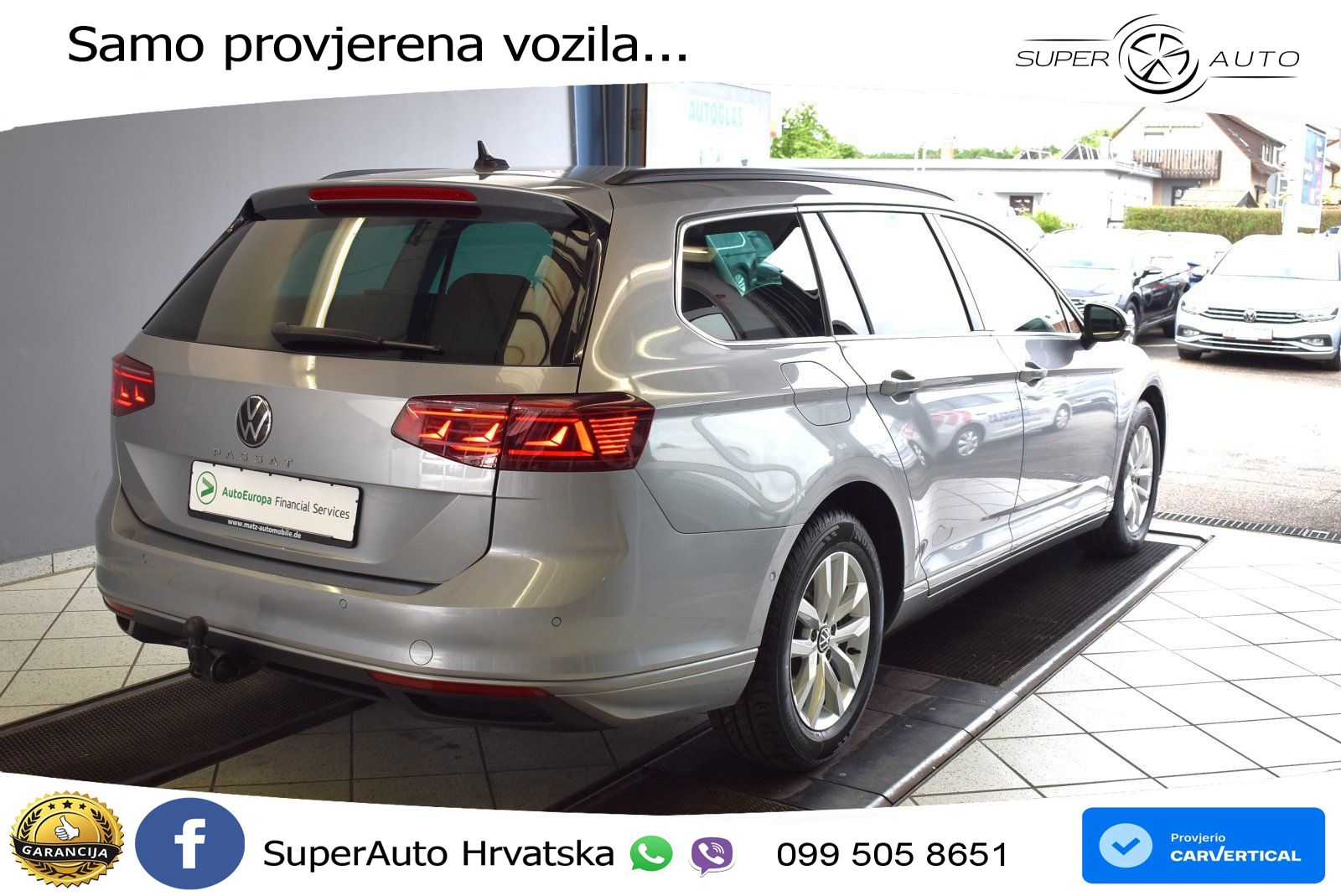 Volkswagen Passat Variant 2.0 TDI (150 KS) DSG Business MATRIX+GR SJED+KAM