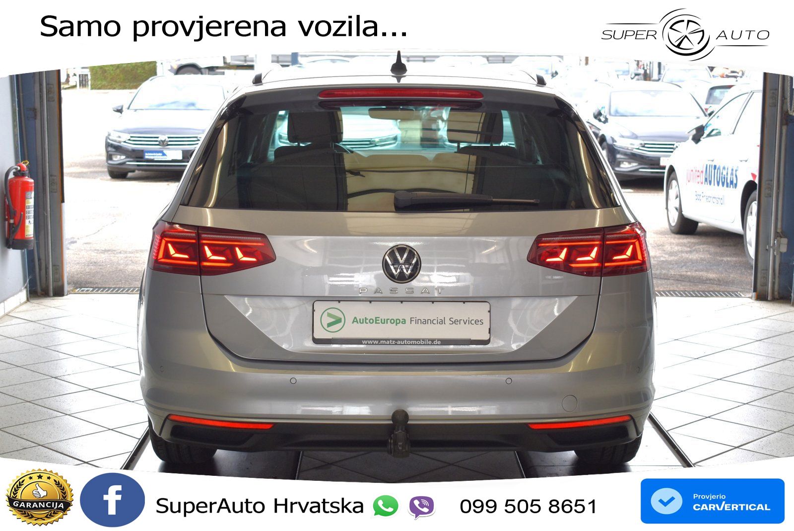 Volkswagen Passat Variant 2.0 TDI (150 KS) DSG Business MATRIX+GR SJED+KAM