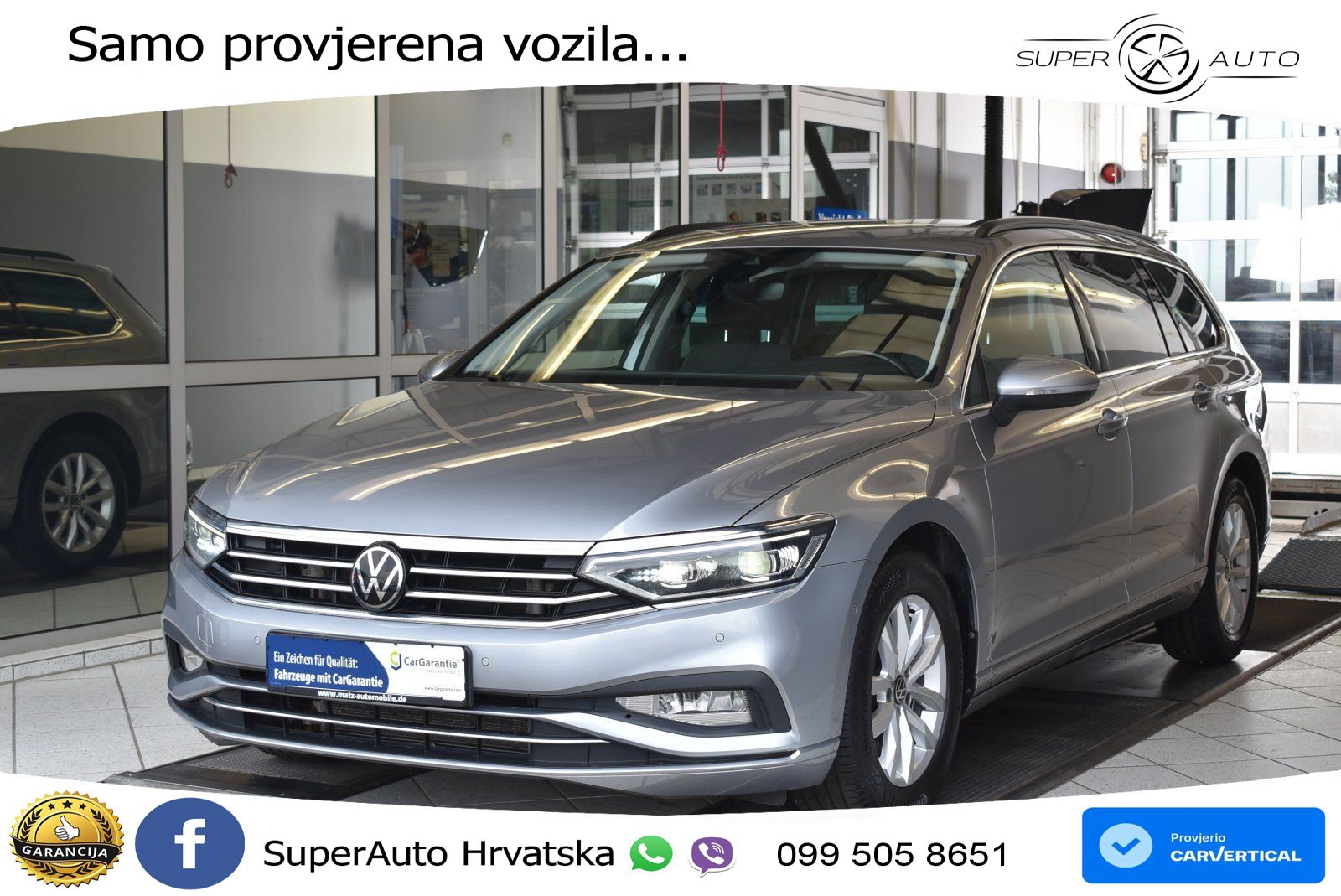 Volkswagen Passat Variant 2.0 TDI (150 KS) DSG Business MATRIX+GR SJED+KAM