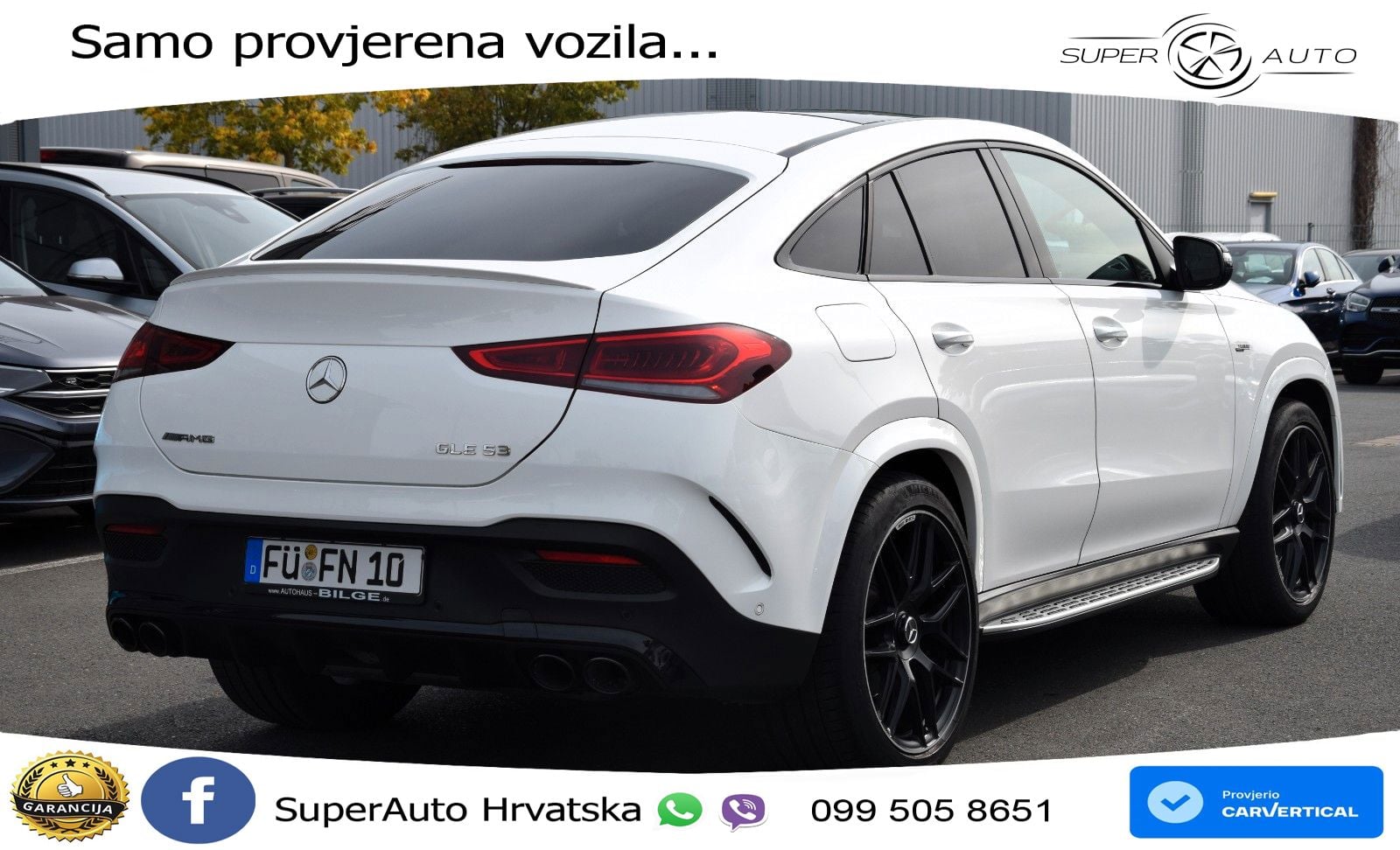 Mercedes AMG GLE Coupe 53 (435 KS) EQ Boost 4MATIC+ AMG SPEEDSHIFT TCT 9G
