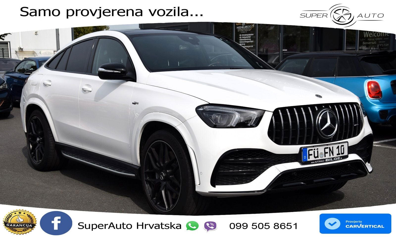 Mercedes AMG GLE Coupe 53 (435 KS) EQ Boost 4MATIC+ AMG SPEEDSHIFT TCT 9G