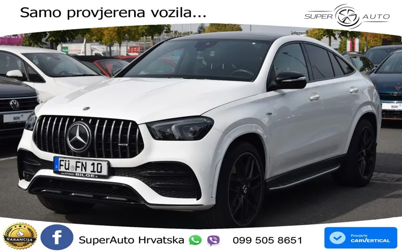 Mercedes AMG GLE Coupe 53 (435 KS) EQ Boost 4MATIC+ AMG SPEEDSHIFT TCT 9G