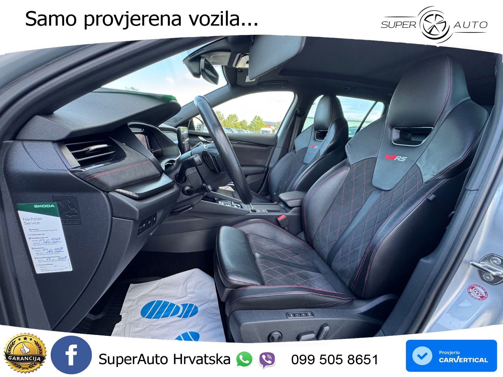 Škoda Octavia Combi RS 2.0 TDI (200 KS) 4x4 DSG LED+GR SJED+ACC