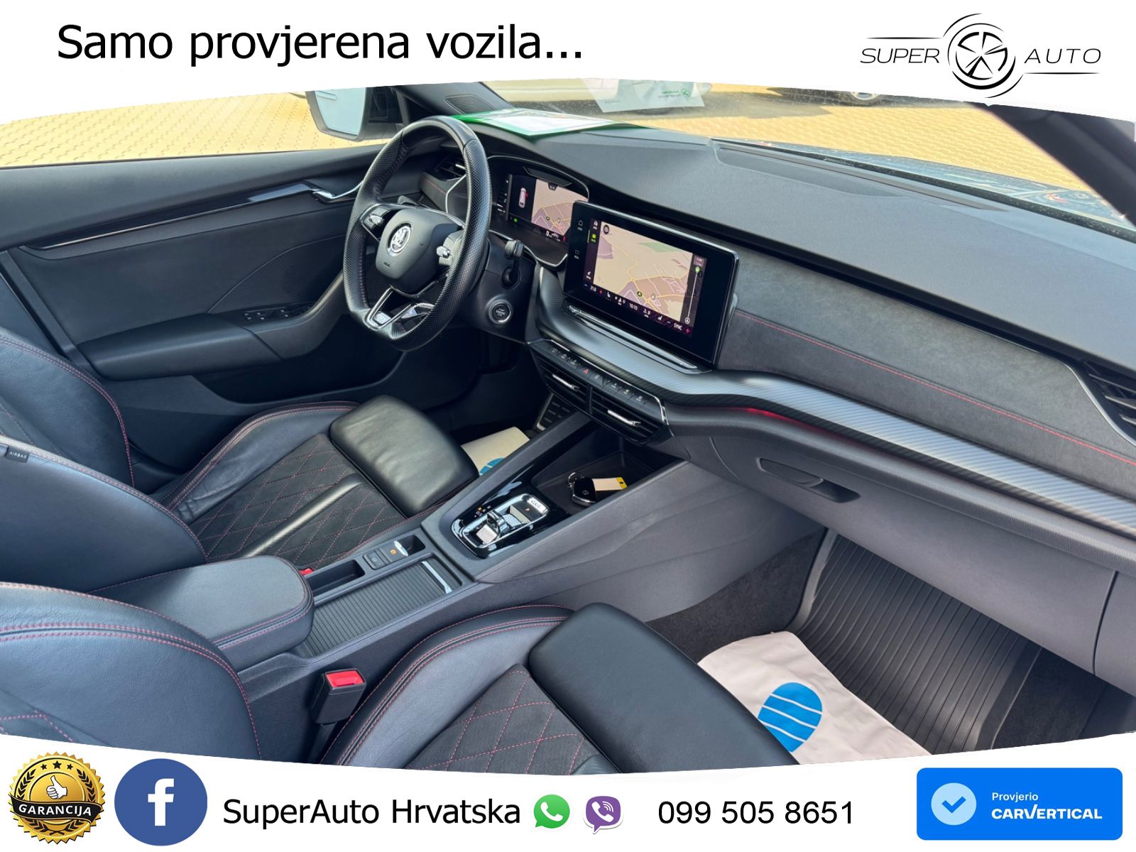 Škoda Octavia Combi RS 2.0 TDI (200 KS) 4x4 DSG LED+GR SJED+ACC