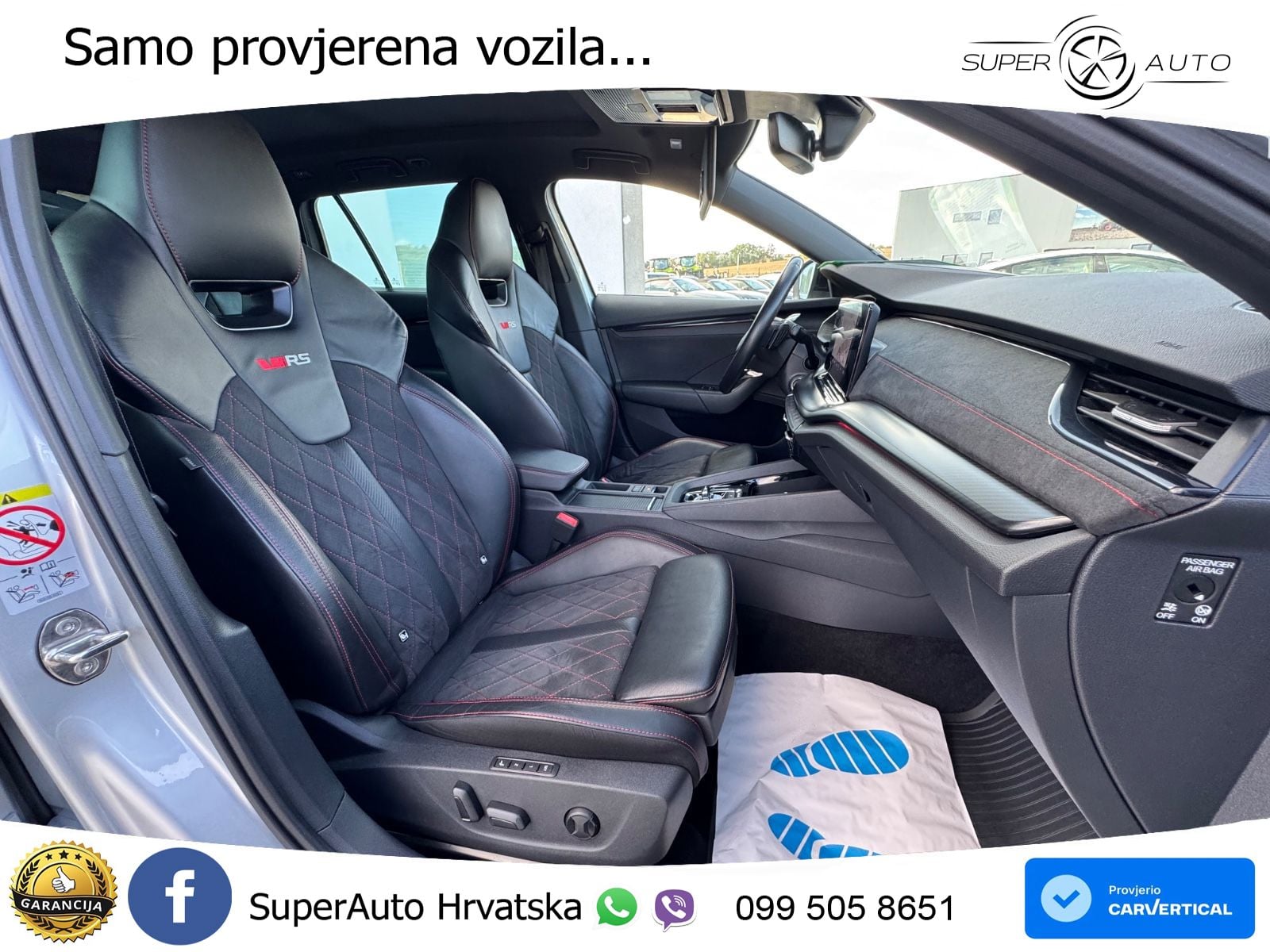 Škoda Octavia Combi RS 2.0 TDI (200 KS) 4x4 DSG LED+GR SJED+ACC