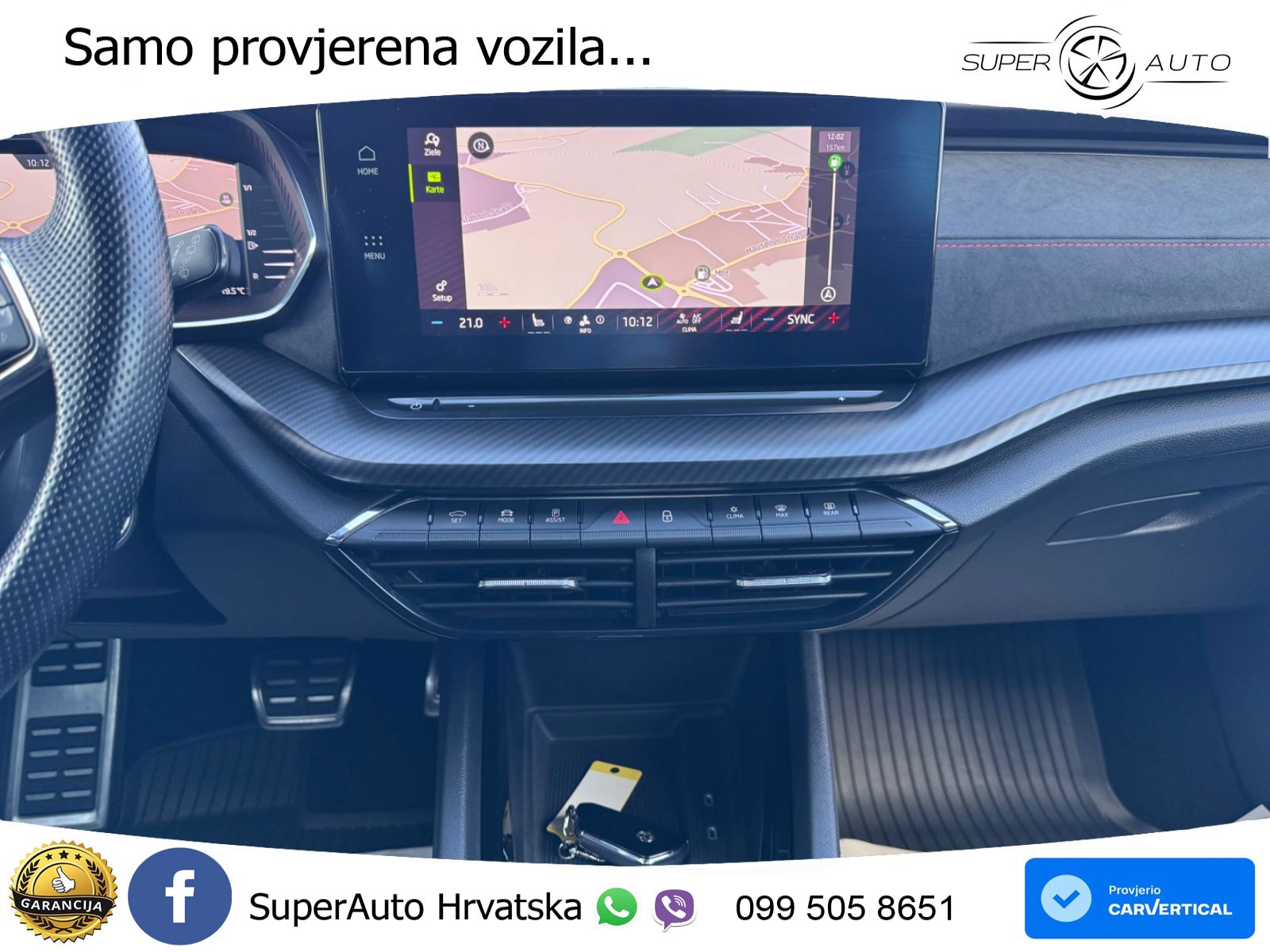 Škoda Octavia Combi RS 2.0 TDI (200 KS) 4x4 DSG LED+GR SJED+ACC
