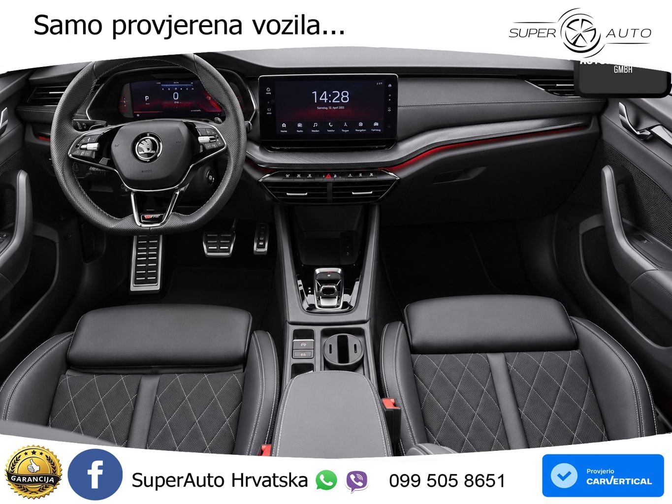 Škoda Octavia Combi RS 2.0 TSI (245 KS) DSG LED+GR SJED+ACC