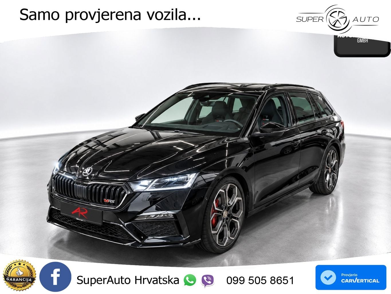 Škoda Octavia Combi RS 2.0 TSI (245 KS) DSG LED+GR SJED+ACC