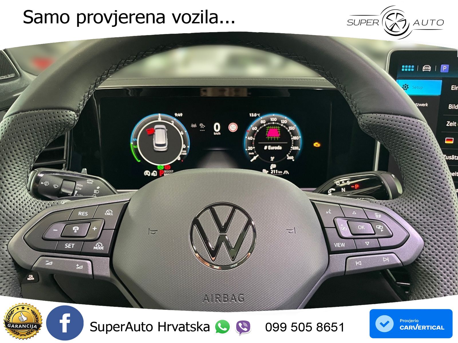 Volkswagen Passat Variant 1.5 TSI (204 KS) eHybrid DSG R-Line LED+GR SJED+ACC