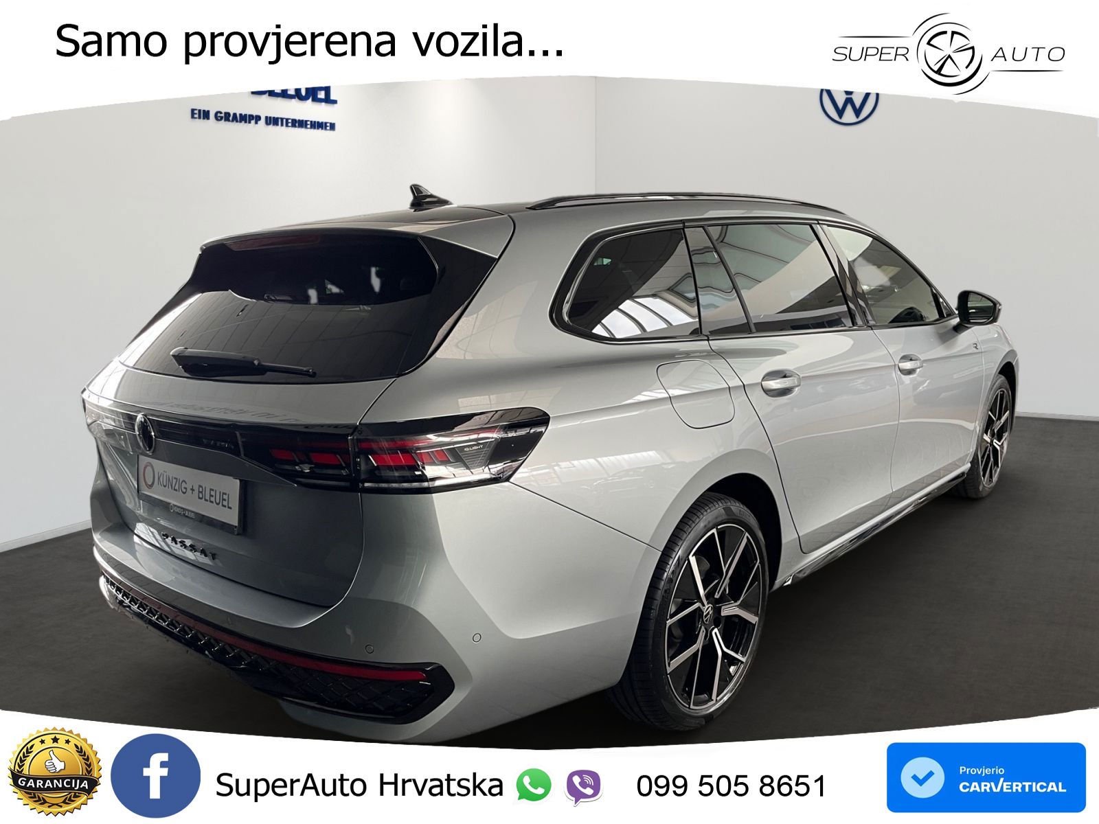 Volkswagen Passat Variant 1.5 TSI (204 KS) eHybrid DSG R-Line LED+GR SJED+ACC