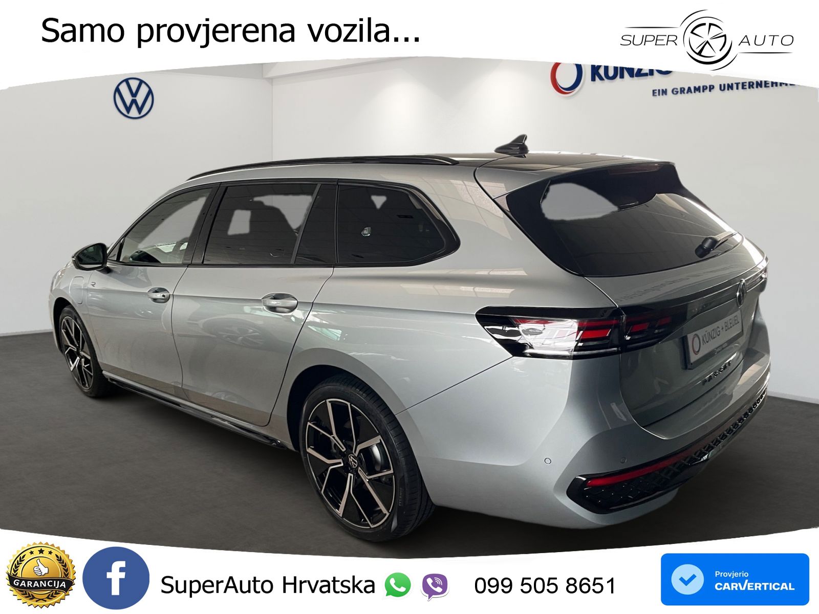 Volkswagen Passat Variant 1.5 TSI (204 KS) eHybrid DSG R-Line LED+GR SJED+ACC