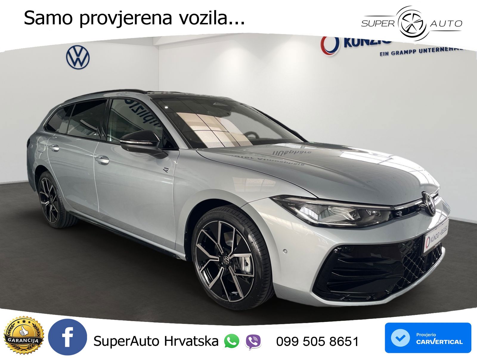 Volkswagen Passat Variant 1.5 TSI (204 KS) eHybrid DSG R-Line LED+GR SJED+ACC